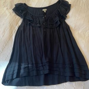 Black Anthropologie top